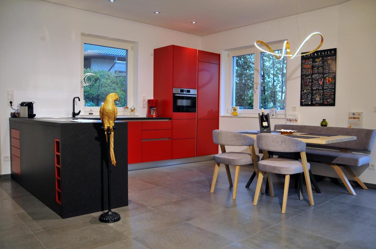 Ruhige Ferienwohnung Mit Garten Und Garage In Privatvilla Marling Buitenkant foto