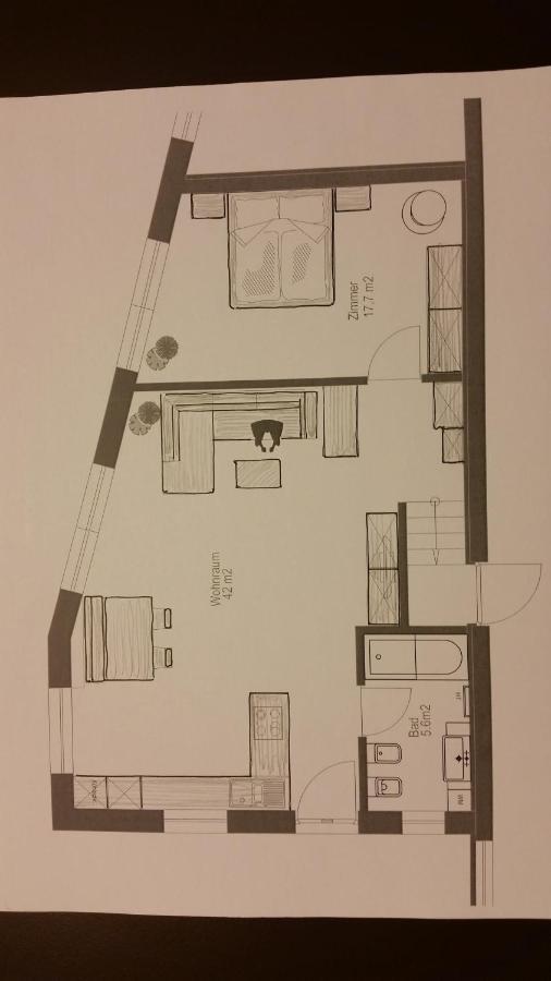 Ruhige Ferienwohnung Mit Garten Und Garage In Privatvilla Marling Buitenkant foto